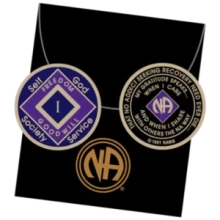 Triplate Medallion – Purple