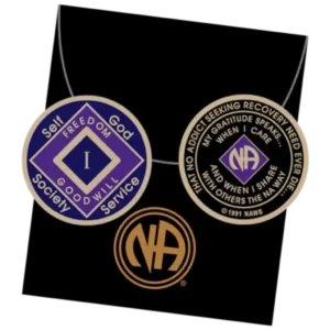 Triplate Medallion – Purple