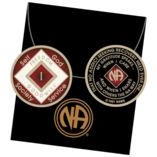 Triplate Medallion – Red